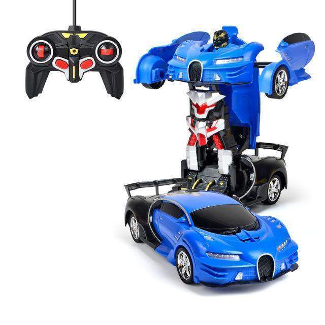 Dynamiczny zdalnie sterowany samochód robot LED
