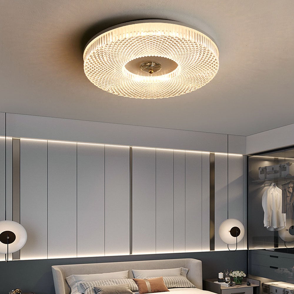 Elegancka lampa sufitowa LED z ultracienką konstrukcją do montażu podtynkowego