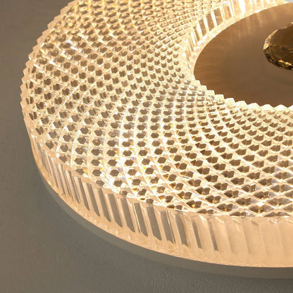 Elegancka lampa sufitowa LED z ultracienką konstrukcją do montażu podtynkowego
