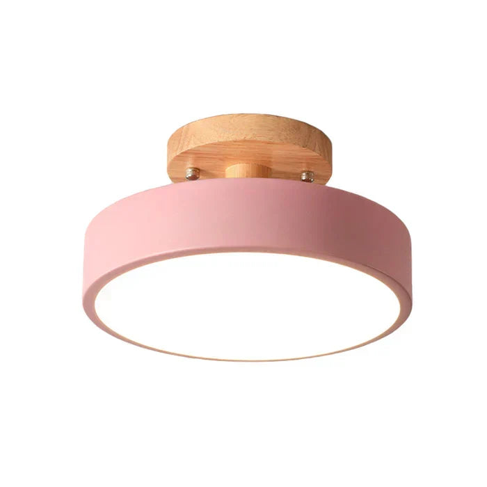 Elegancka skandynawska lampa sufitowa LED