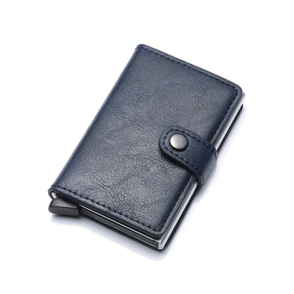 Etui na karty aluminiowe - ochrona RFID, klip na banknoty