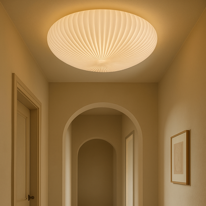 Funkcjonalna, ciepła lampa sufitowa LED do nowoczesnego oświetlenia ambientowego