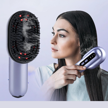GlowSpray Comb – masażer do głowy z wibracjami i aplikatorem olejku do włosów