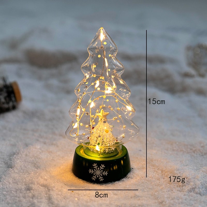 Halloween Choinka LED Zewnętrzna do Ogrodu i Okna ze świecącymi Diodami na Baterie