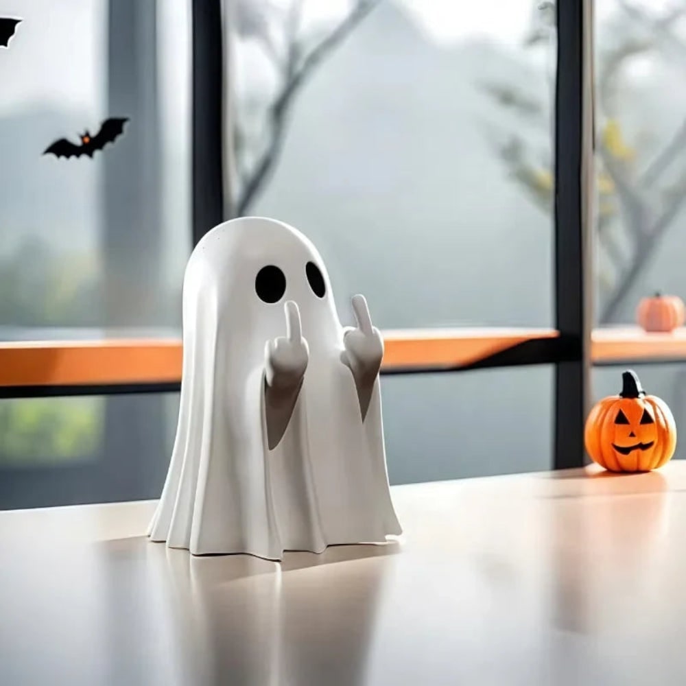 Halloween Dekoracje Domu Figurka Ducha z żywicy na Biurko i Półkę