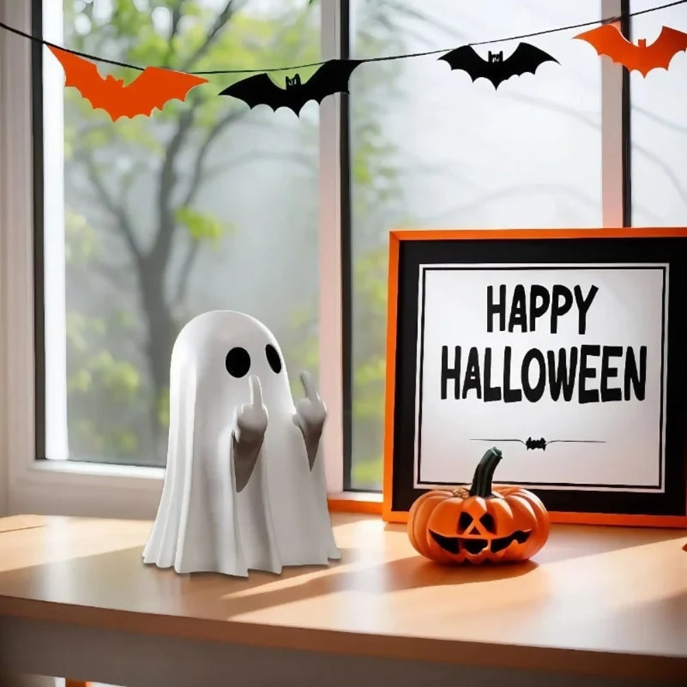 Halloween Dekoracje Domu Figurka Ducha z żywicy na Biurko i Półkę