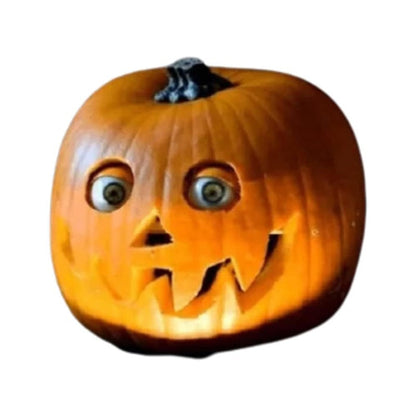 Halloween Dynia na Imprezę z Ruchomymi Elektronicznymi Oczami i Wzorami Strachu