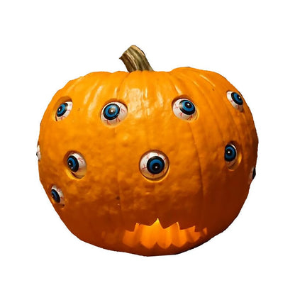 Halloween Dynia na Imprezę ze Straszną Animacją Ruchomych Oczu i Zębatymi Ustami Halloweenowa