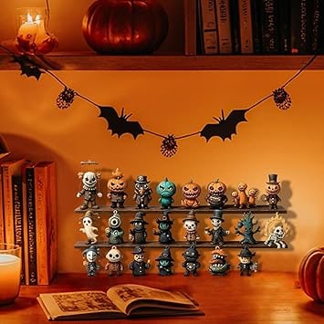 Halloween Kalendarz Adwentowy dla Dzieci z Mini Figurkami Potworów i Duchów