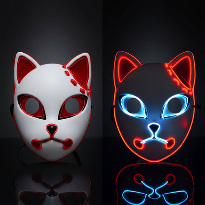 Halloween Kostium Cosplay Anime Demon Kimono z Peleryną i Perką