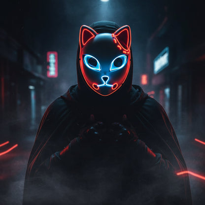 Halloween Kostium demon hunter saga z Haori Zielono-Czarnym i ą Strój Anime