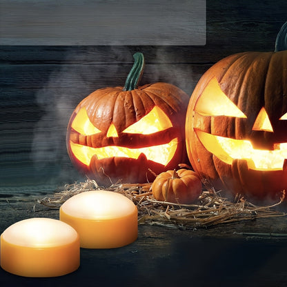 Halloween Lampki LED do Dyni z Pilotem Bezpłomieniowe Dekoracja Wnętrz