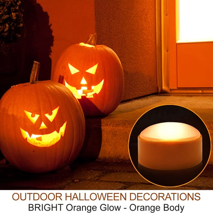 Halloween Lampki LED do Dyni z Pilotem Bezpłomieniowe Dekoracja Ogrodowa Dekoracje Dla Dzieci