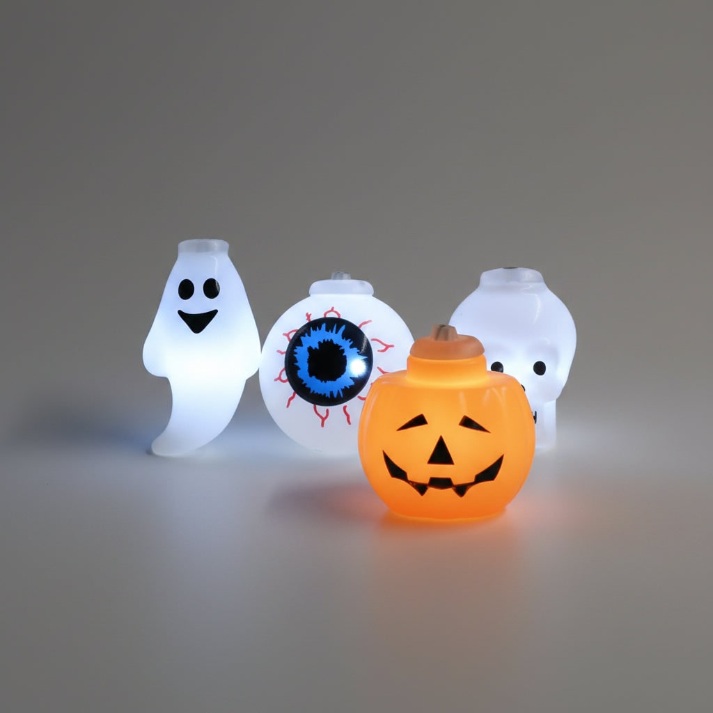Halloween Lampki LED Sznur świetlny Dekoracyjny z Figurkami na Imprezę i Ogród