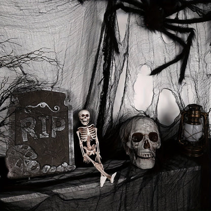 Halloween Ozdoby i Dekoracje Czarna Tkanina Straszna do Domu Nawiedzanego Imprezy