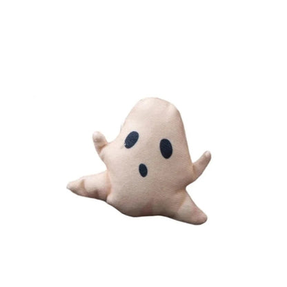Halloween Pluszowa Zabawka dla Kota Duch Dynia Szkielet z Motywem Drapak Kuweta Karma