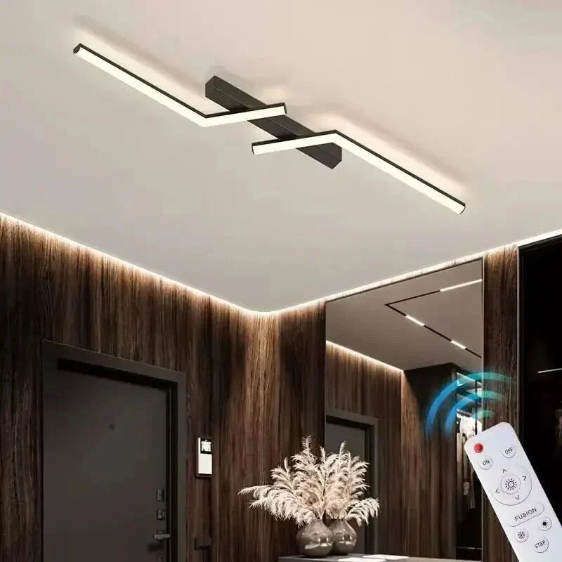 Inteligentna smukła lampa sufitowa LED