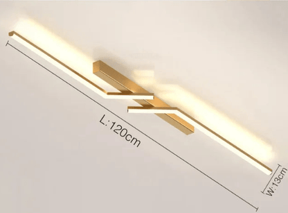 Inteligentna smukła lampa sufitowa LED