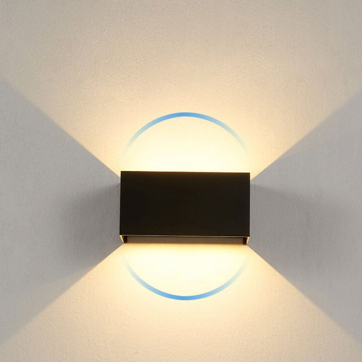 Jasna energooszczędna lampa LED zewnętrzna