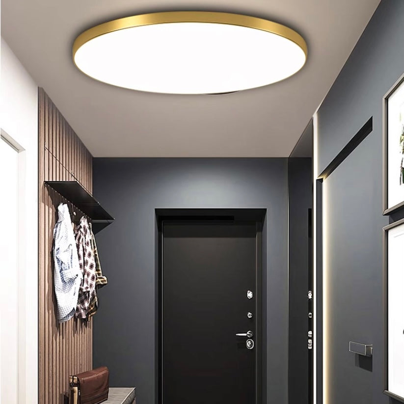 Jasna Okrągła Lampa LED Sufitowa Natynkowa