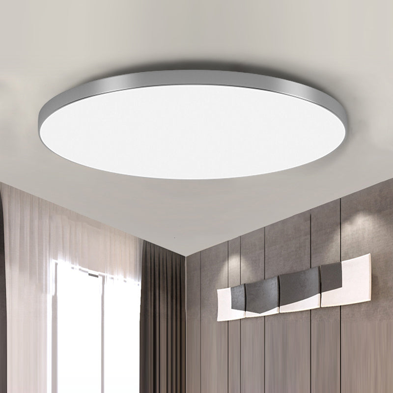 Jasna Okrągła Lampa LED Sufitowa Natynkowa