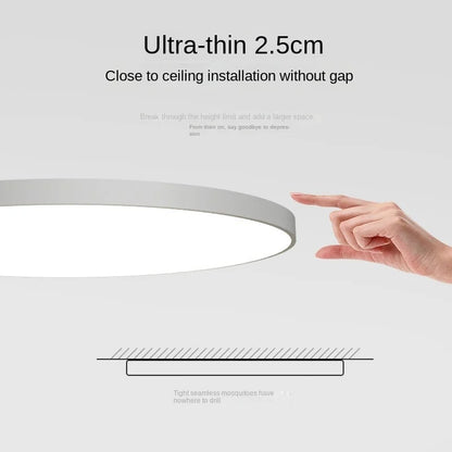 Jasna Okrągła Lampa LED Sufitowa Natynkowa