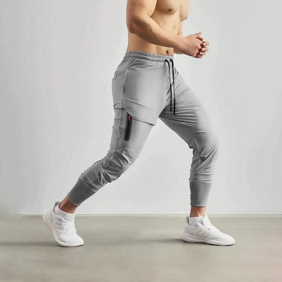 Joggery męskie - tkanina 4-way stretch, lekkie