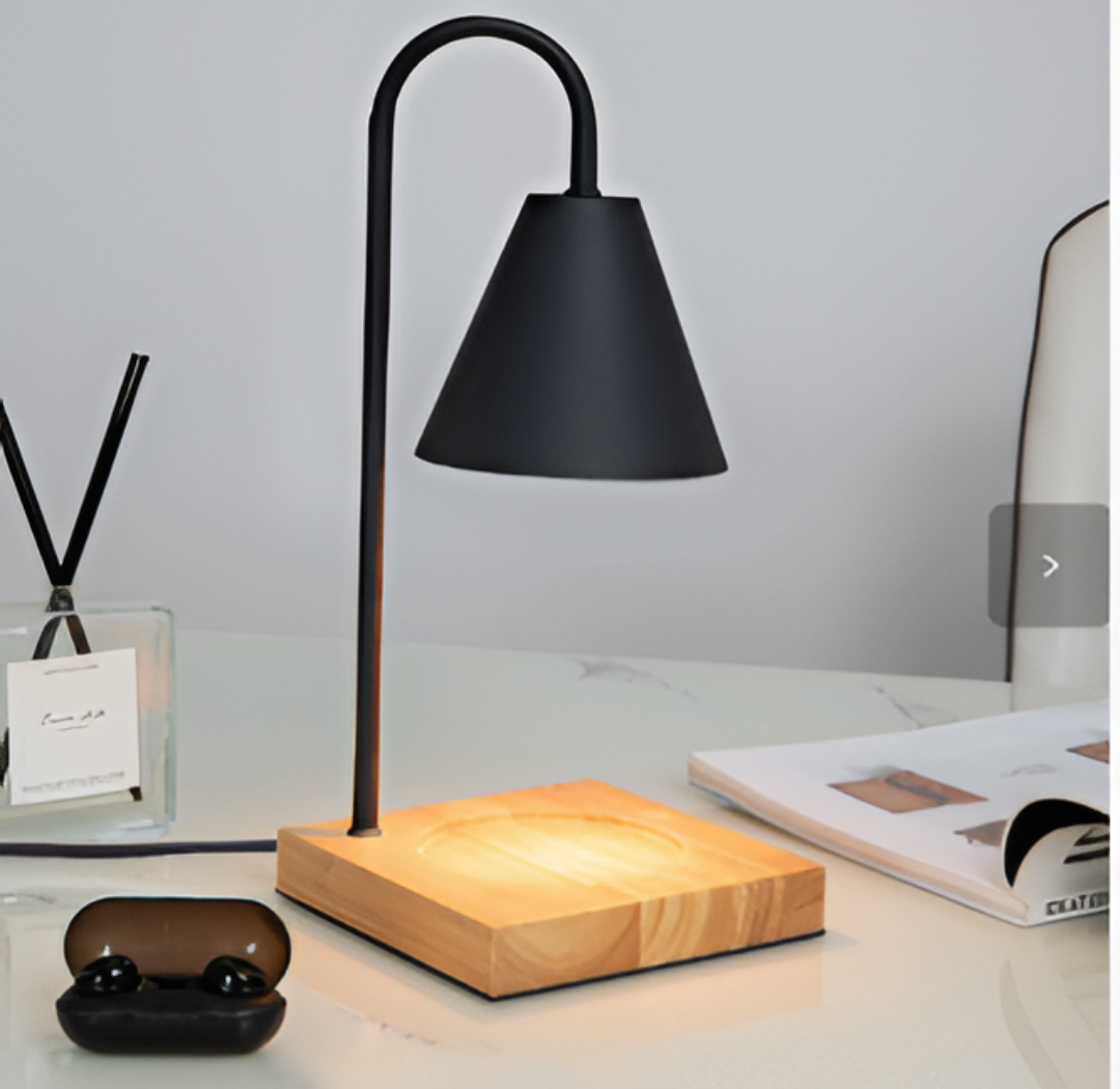 Klasyczna skandynawska lampa biurkowa styl retro regulowane oświetlenie