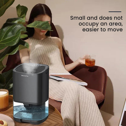 Kompaktowy Dehumidifier z Filtrem Powietrza i Lampką Nocną