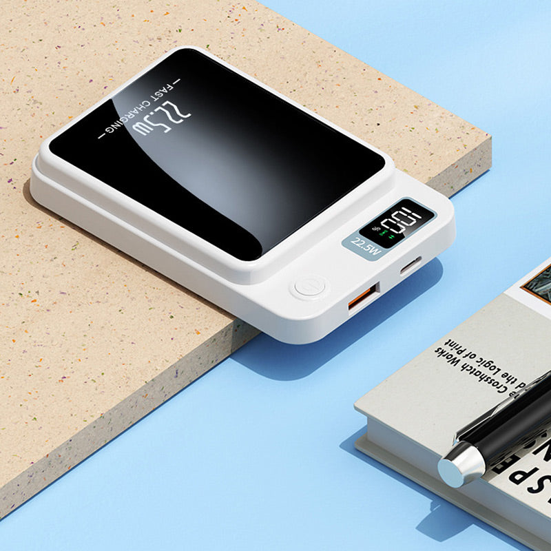Kompaktowy smukły powerbank 20000mAh 22.5W - Bezprzewodowy wyświetlacz