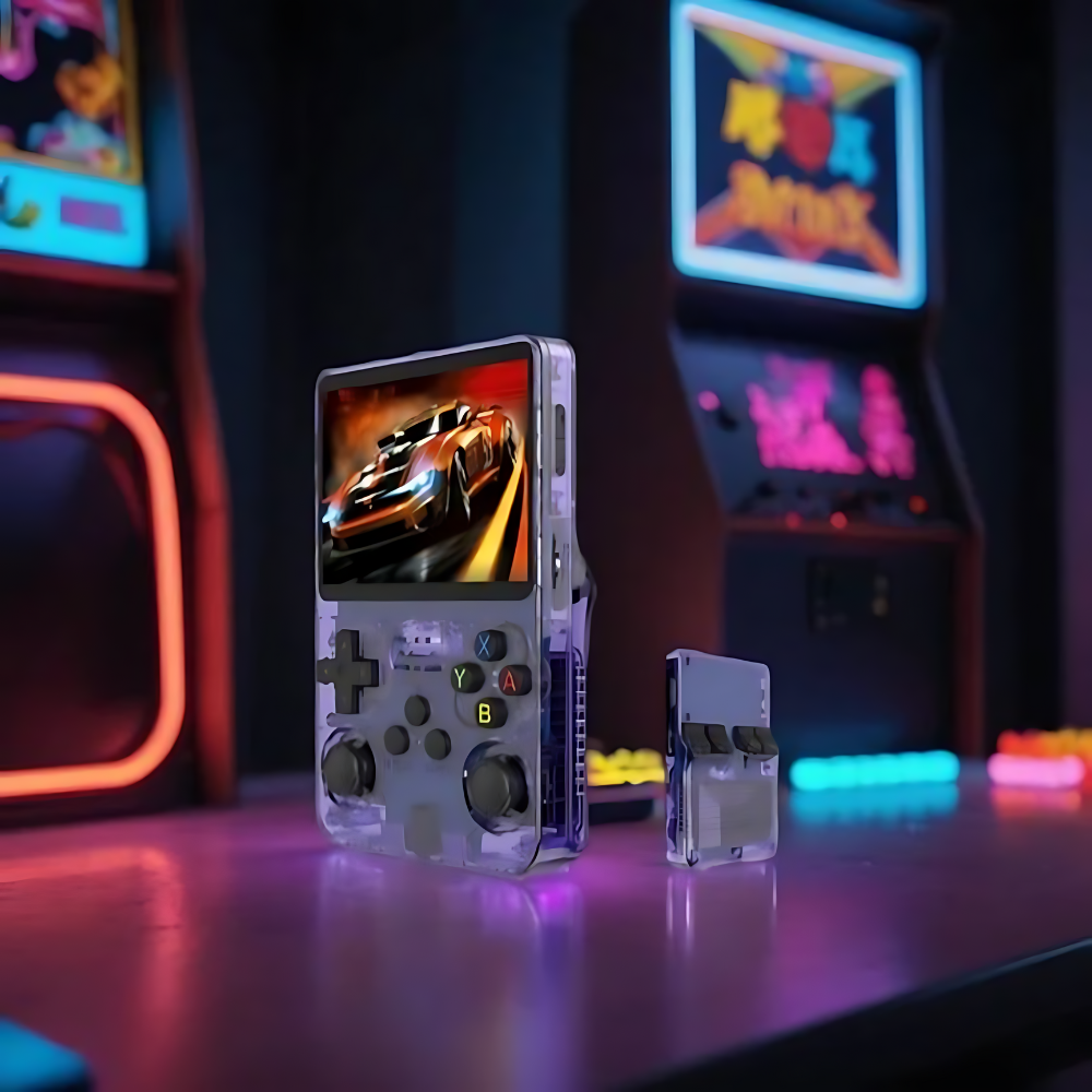 Konsola Retro do Gier Przenośna Ekran HD 10000 Gier