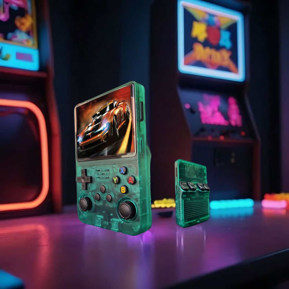 Konsola Retro do Gier Przenośna Ekran HD 10000 Gier