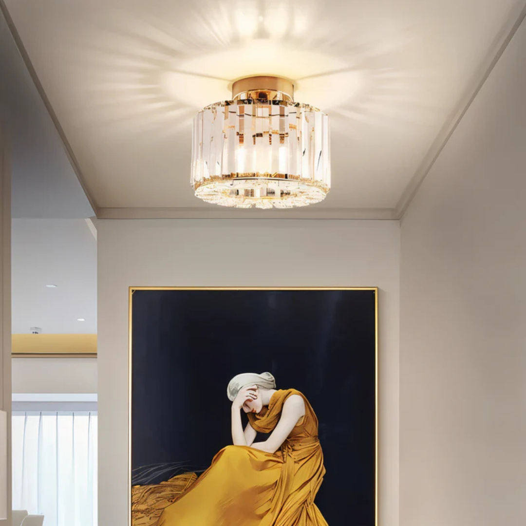 Kryształowa Lampa Sufitowa – Blask i Elegancja do Salonu