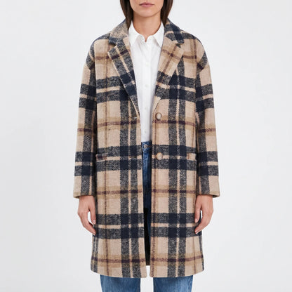 Kurtka damska w kratkę PlaidwellLong