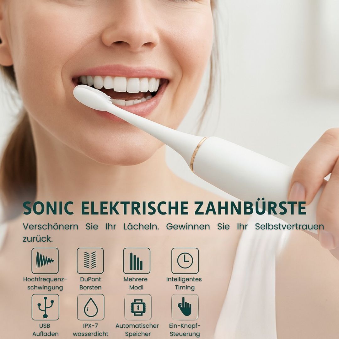 Ładowalna Szczoteczka Elektryczna z 6 Trybami – Kompleksowa Higiena Jamy Ustnej