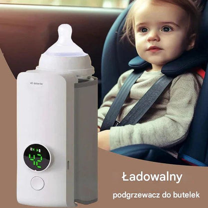 Przenośny podgrzewacz butelek dla niemowląt