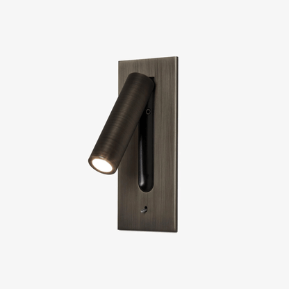 Lampa do czytania naścienna z wbudowanym oświetleniem nocnym LED