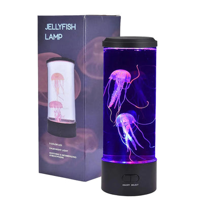 Lampa LED w formie meduzy z wielokolorowym światłem