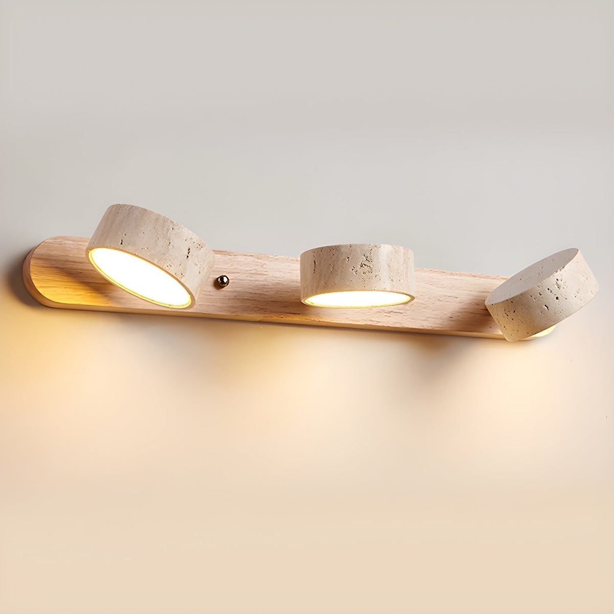 Lampa LED z naturalnego kamienia do przedpokoju łazienki sypialni