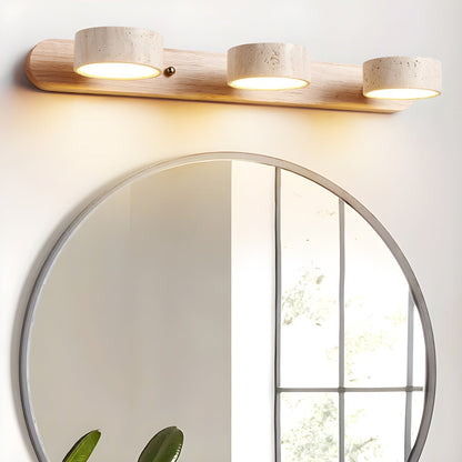 Lampa LED z naturalnego kamienia do przedpokoju łazienki sypialni