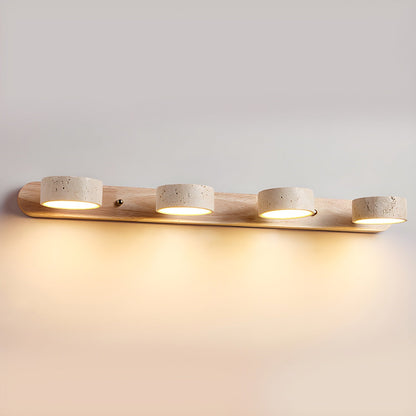 Lampa LED z naturalnego kamienia do przedpokoju łazienki sypialni