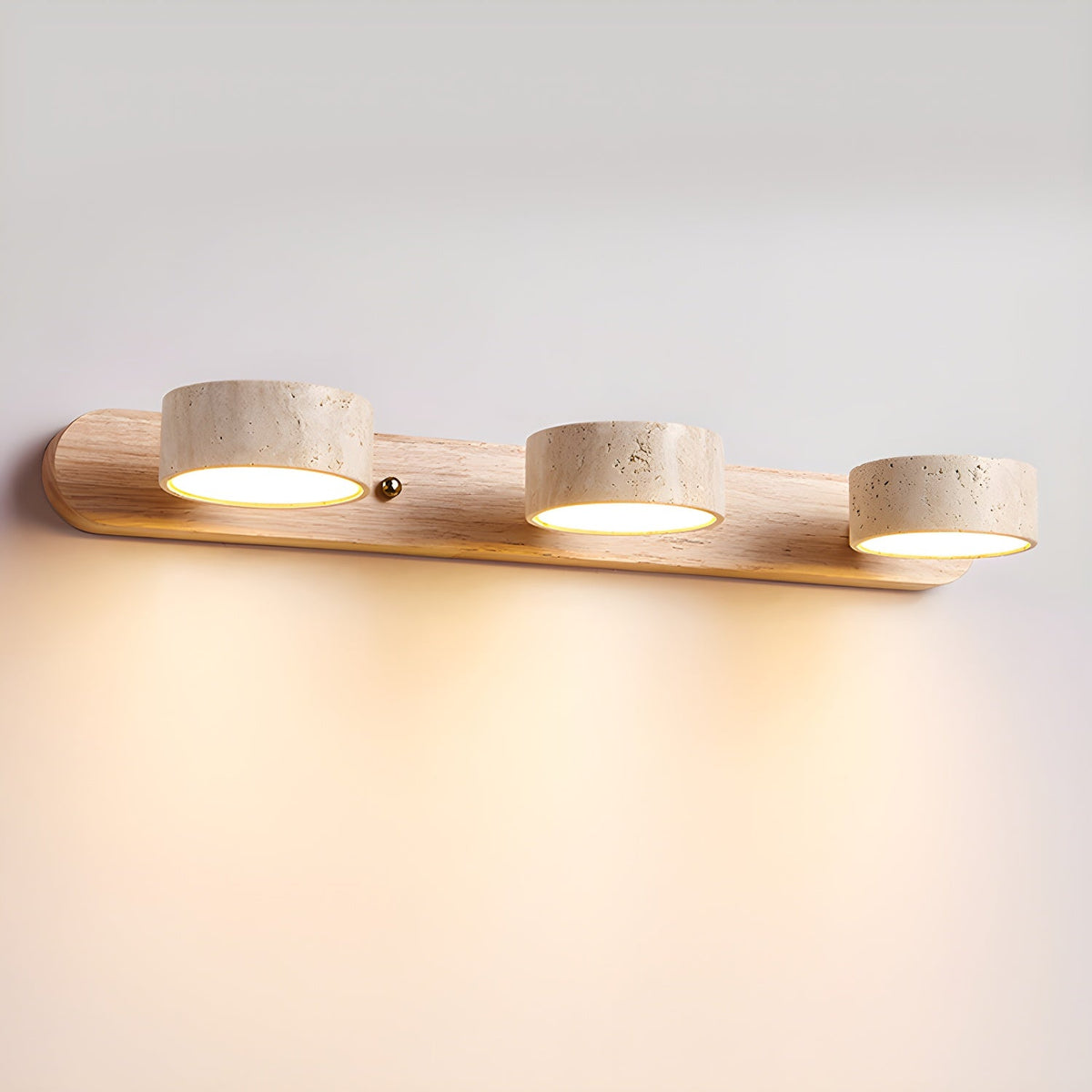 Lampa LED z naturalnego kamienia do przedpokoju łazienki sypialni