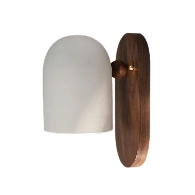 Lampa Ścienna Wabi-Sabi z Orzecha – Przytulność i Styl