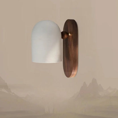 Lampa Ścienna Wabi-Sabi z Orzecha – Przytulność i Styl