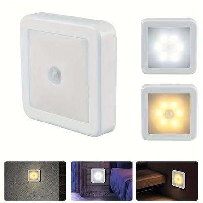 Lampa Ścienna z Czujnikiem Ruchu Lampka Nocna Prowadząca