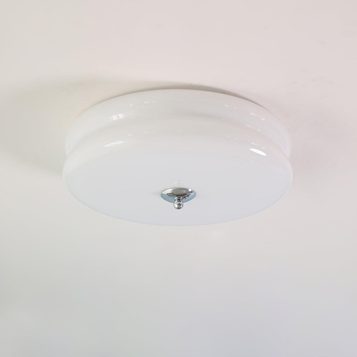 Lampa Sufitowa Art Deco z Ryflowanym Szkłem – Styl Vintage