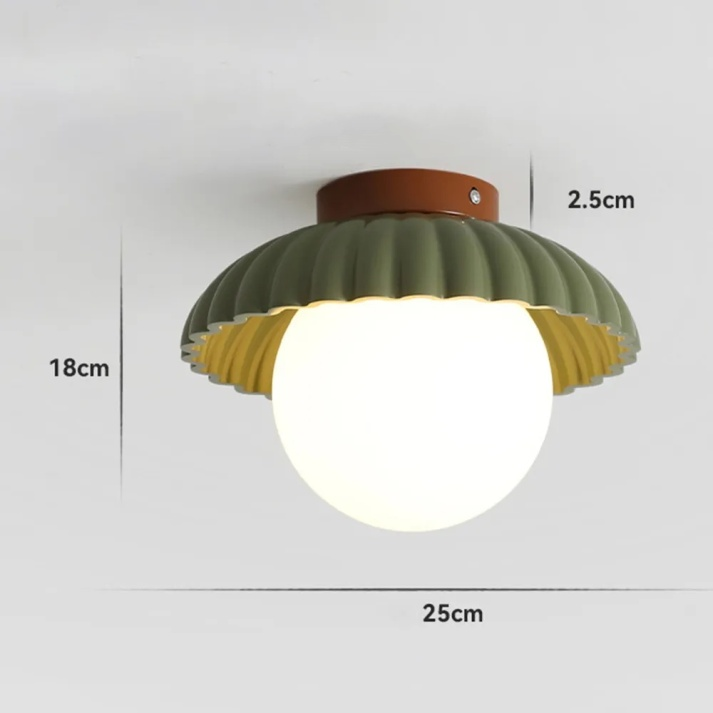 Lampa sufitowa do przedpokoju do montażu natynkowego