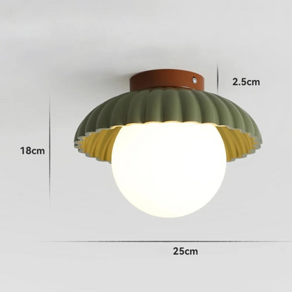 Lampa sufitowa do przedpokoju do montażu natynkowego