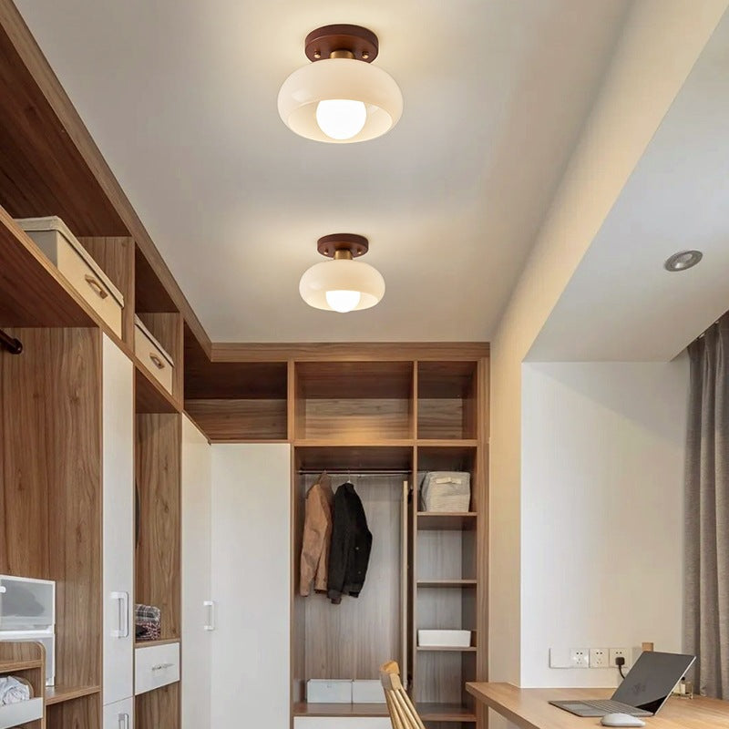 Lampa Sufitowa LED Bauhaus Kremowa - Nowoczesne Oświetlenie do Wnętrz