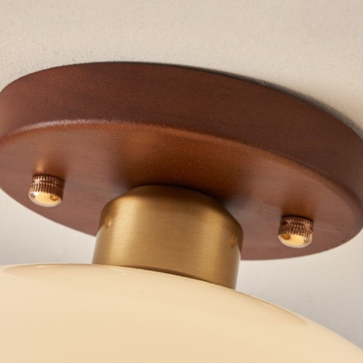 Lampa Sufitowa LED Bauhaus Kremowa - Nowoczesne Oświetlenie do Wnętrz